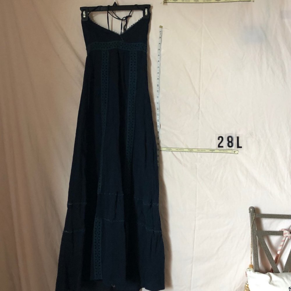 Dark Blue Ya ma￼xi dress size Small